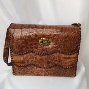 Vintage Genuine Alligator Bag